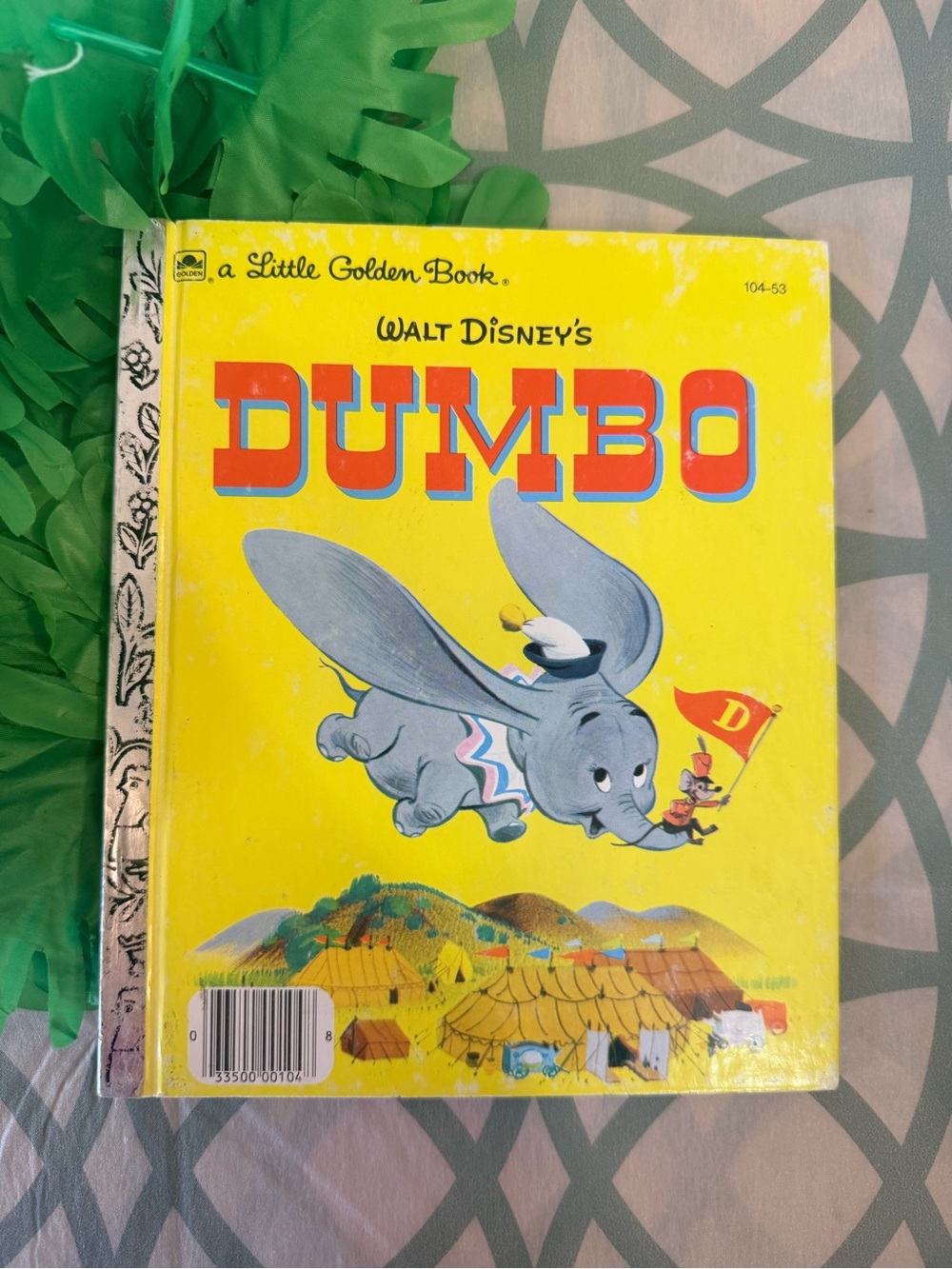 10/$25 • A Little Golden Book Walt Disney’s Dumbo Hardcover
